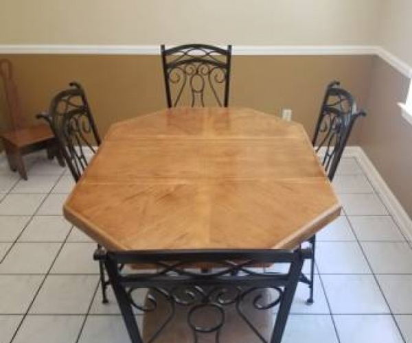 Table 4 Chairs And China Cabinet 450 Home And Office